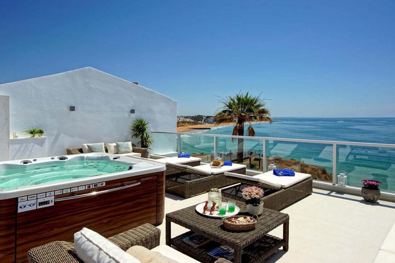 Casa Latino - Oceanfront - Luxury & Charming Villa- Jacuzzi At Rooftop By DreamvillasАлбуфейра Екстериор снимка